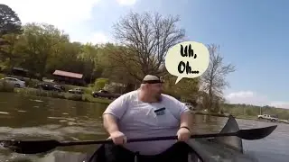 Fat Guy Sings Moana In A Canoe And Regrets It. meme
