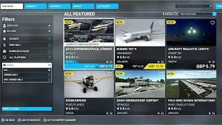 Microsoft Flight Simulator XBOX Marketplace Update 08/31/2023
