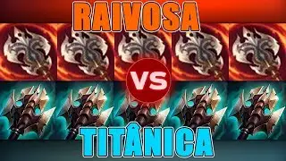 BATALHA DOS ITENS - HIDRA RAIVOSA VS HIDRA TITÂNICA