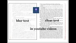 How to clear the text of You Tube videos 2020