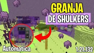 GRANJA De SHULKERS para Minecraft Bedrock 26.0