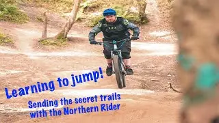 Learning to Jump on my E-Bike. **Sending the Secret Trails with the Northern Rider!**