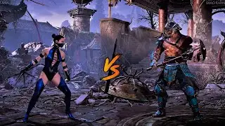 Mortal Kombat 11 Ultimate Edition Kitana MK3 Vs Shao Kahn ( Hard )
