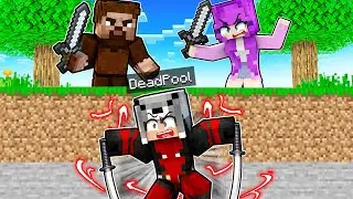 MANHUNT'da DEADPOOL OLUP TROLLEDİM 😱 - Minecraft