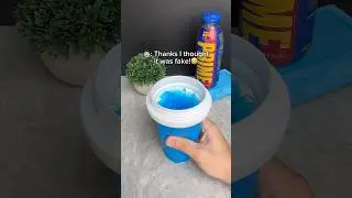 This slushy cup is too much fun to use 😳