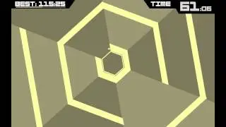 Super Hexagon Level 3 Complete (Hardest) - ''Hexagonest'' 127:23 - PC Gameplay
