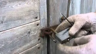 Китайский навесной мега-замок TLAN top security
