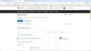 Brightspace: Creating restricted discussion forums and topics
