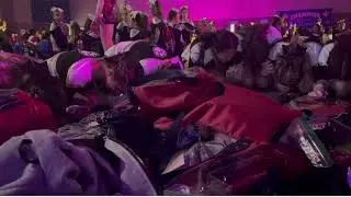 2022 USA Jr Spirit Nationals Awards Show Cheer (cheerleaders view)