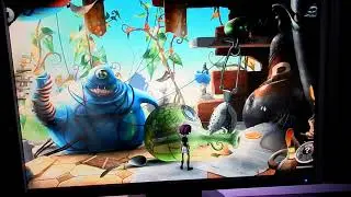 Виолетт ремастер на трёх мониторах. Violett Remastered on three monitors + backlight