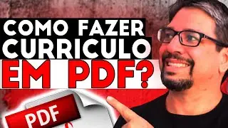 ✅Como Fazer CURRICULO EM PDF? Revelado o passo a passo simples e fácil para fazer currículo em pdf!