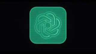 Mesmerizing Holographic ChatGPT Logo Spin 4K Loop | Motion Graphics template - Envato elements