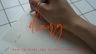 DIARY 2025  I  how to make all your wishes come true  l Papierniczeni notebook