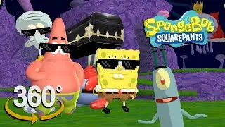Spongebob Squarepants! - 360°  - Coffin Dance Meme Rehydrated! (The First 3D VR Game Experience!)