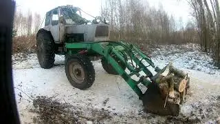 ЮМЗ И ОСИНОВЫЕ ДРОВИШКИ