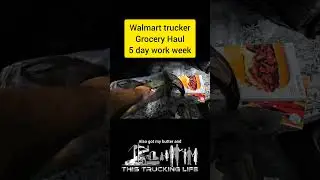 Trucker Grocery Haul