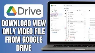 How To Download View Only Video File From Google Drive Easiest Way