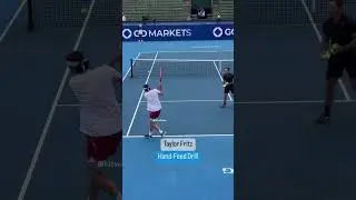 Taylor Fritz Tennis Drill ahead of the 2023 Australian Open 💥🇺🇸 