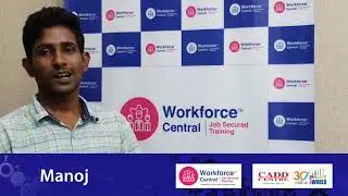 Job Secured Training Program I Student Review Manoj