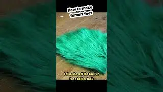 How To Make Fursuit Feet Paws 