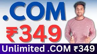 .COM This Cheap 😱 How This Website is Selling .COM Domain in Just 349 Only | Thepowerhost Review