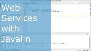 Web Services with Javalin - Hello World