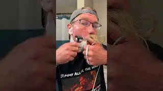 Mountain Siren Beard Oil Co tobacco and bay leaf shave soap. #bobandelliothismustache #mustache