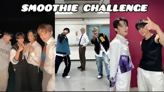 Idols doing smoothie challenge #nct #nctdream #nctdream_smoothie