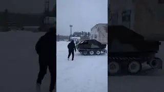 Самодельный гусеничный вездеход из ВАЗ 2108 и ВАЗ 2109