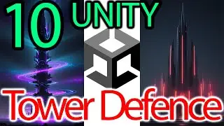 Приоритет атаки башни unity 3d, смена целей у башней, 10 часть