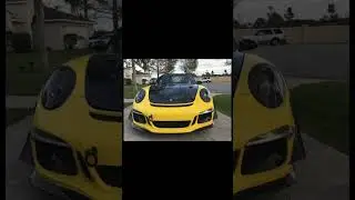 Yellow #PorscheCayman GT3RS? 😱 🤫 ....