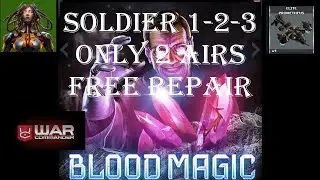 War Commander- BLOOD MAGIC/ SOLDIER 1-2-3/ ONLY AIRS/ FREE REPAIR