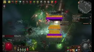 POE 3.15 Shield Crush Damage Check, Ugly gear but GG Shield, Hydra + Metamorph + Purifier