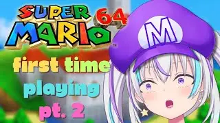 BOOMER TRAINING PART 2 WITH SUPER MARIO 64  | Mino Mieko Ch.【🌊KAWA】