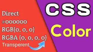 Css Color in hindi | Css color | Playing with Color in css