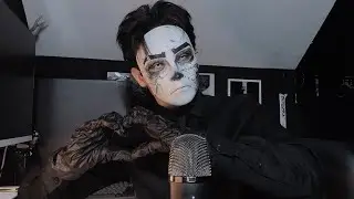 【ASMR】masked man + eye contact + gloves
