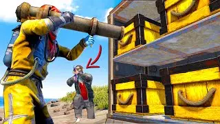 Rust - STEALING THEIR RAID LOOT AS A SOLO PLAYER | PART 2