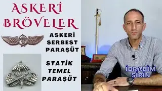BRÖVELER SERİSİ (STATİK TEMEL PARAŞÜT, ASKERİ SERBEST PARAŞÜT, ATLATICI VE YER EKİP K.LIĞI BRÖVELERİ