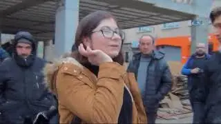 Kalıp demiri genç kızın üzerine işte böyle düştü