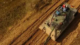 Dads Birthday Present, a Tank Leopard 1 ride