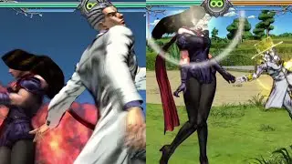 [ASBR]リサリサに全投げ技(4～5部) ryona