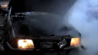 Audi motorsprängning