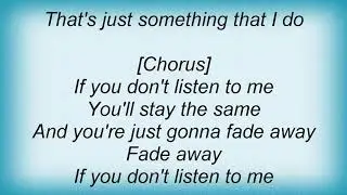 Texas - Fade Away Lyrics