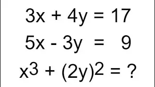 Solve the given expression by finding the values of X and Y in system of equations | Math Rapper