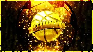 3D Gold Basketball Logo Animation - The Foundation Team