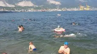 Новороссийск. 18 июля. 2021. ПЛЯЖ на набережной