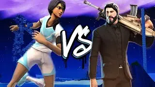 Fortnite Rap Battle - Sweaty Soccer Skin vs John Wick