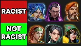 Ranking How Racist Valorant Agents Are