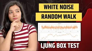 White Noise | Random Walk | Ljung Box Test | Time Series Analysis | Part 8