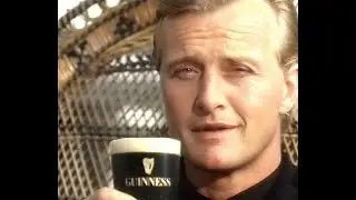 The Legendary Rutger Hauer Guinness Adverts 1987 - 1994 UK